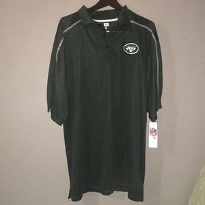 NFL Team Apparel. New York Jets Polo Shirt